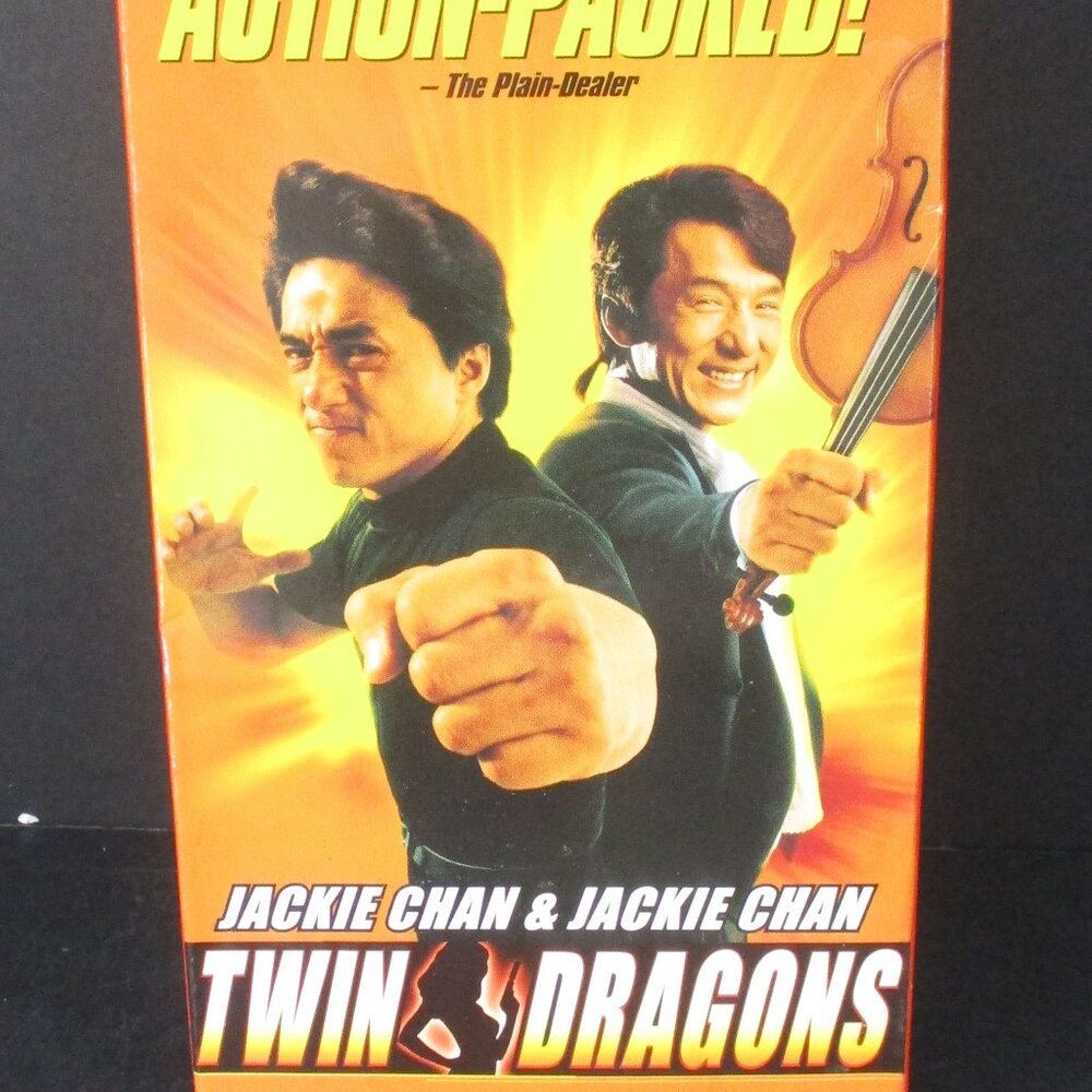 Twin Dragons (VHS, 1999) Jackie Chan, Teddy Robin